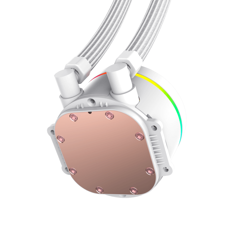 GameMax IceChill 240V White, Liquid CPU Cooler 240mm Addressable RGB GameMax IceChill 240V White, Liquid CPU Cooler 240mm Addressable RGB